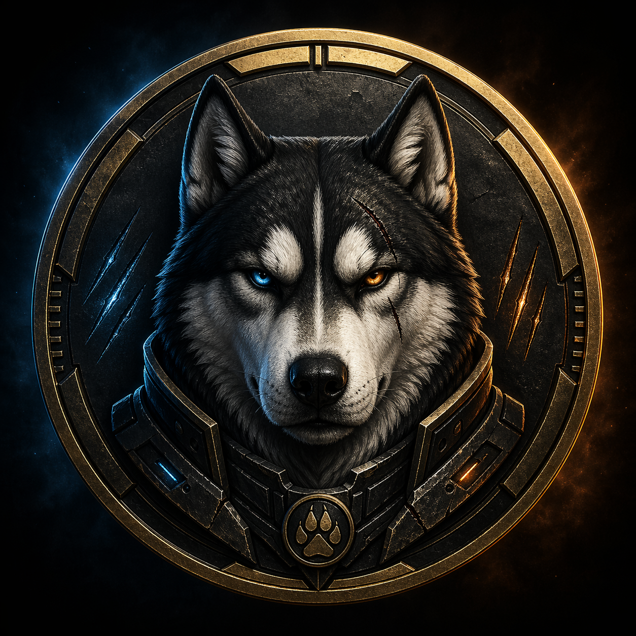 Official Alpha Husky HOWL token logo